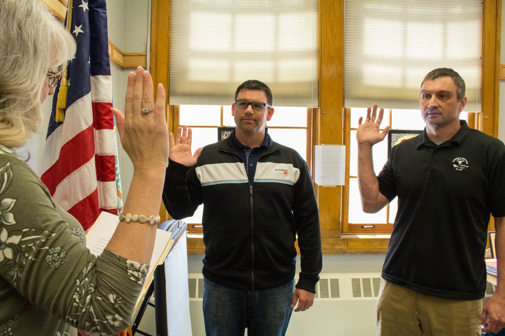 New Butte school board trustees sworn in